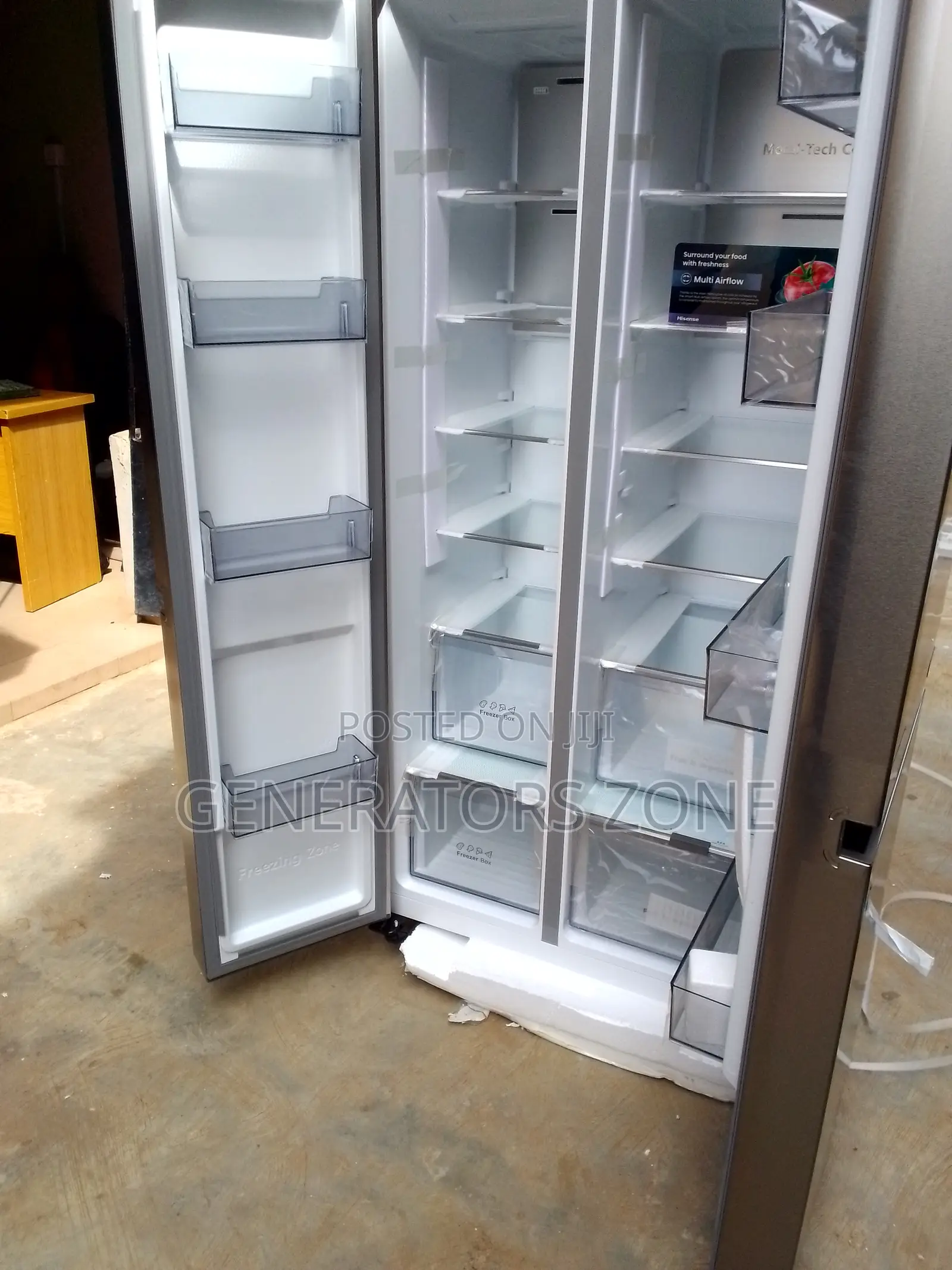 Smart Silent Hisense 634l Refrigerator