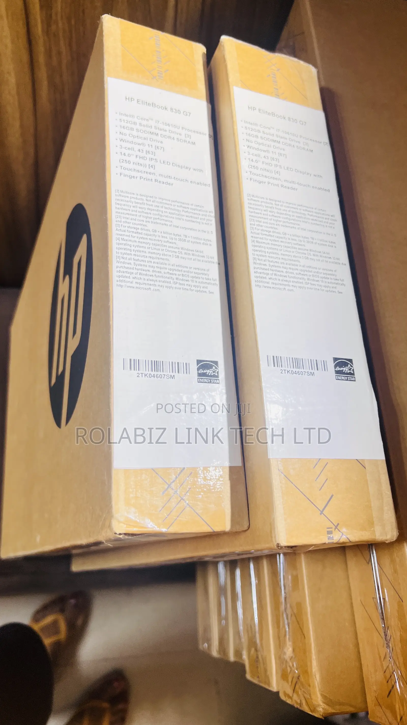 New Laptop HP EliteBook 830 G7 16GB Intel Core I7 SSD 512GB