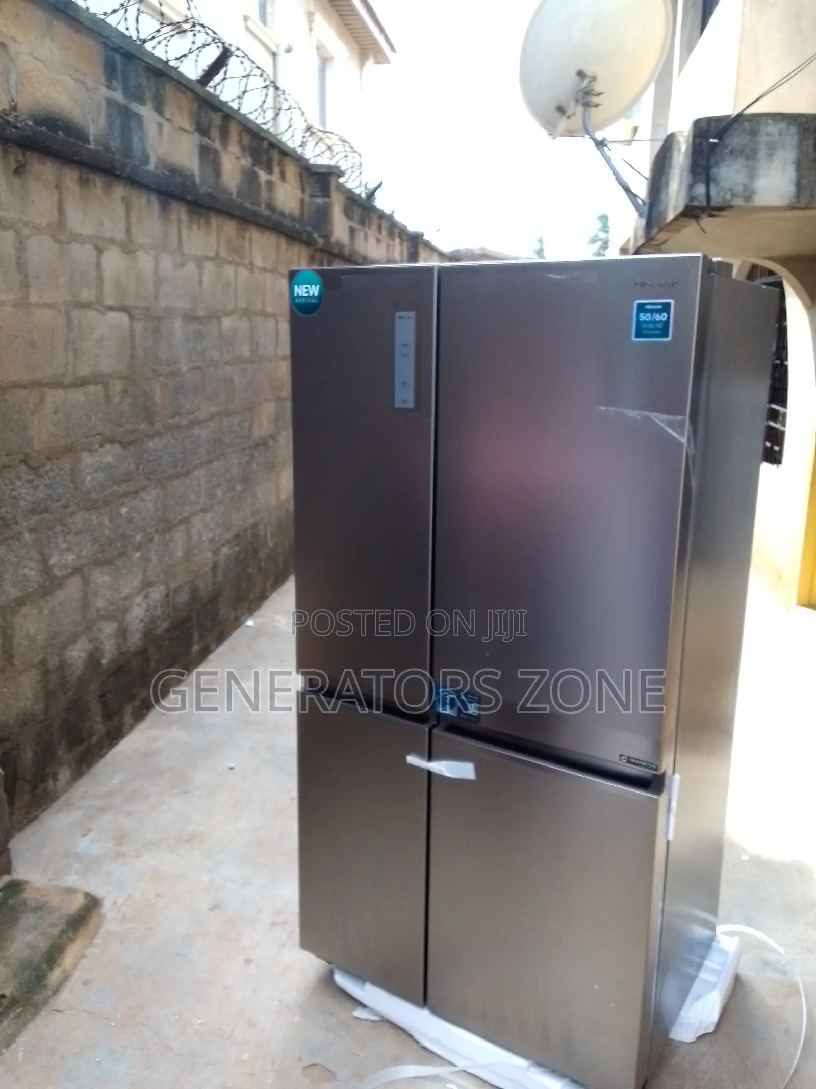 Side by Side With Style--Hisense 87ws, 634l Capacity