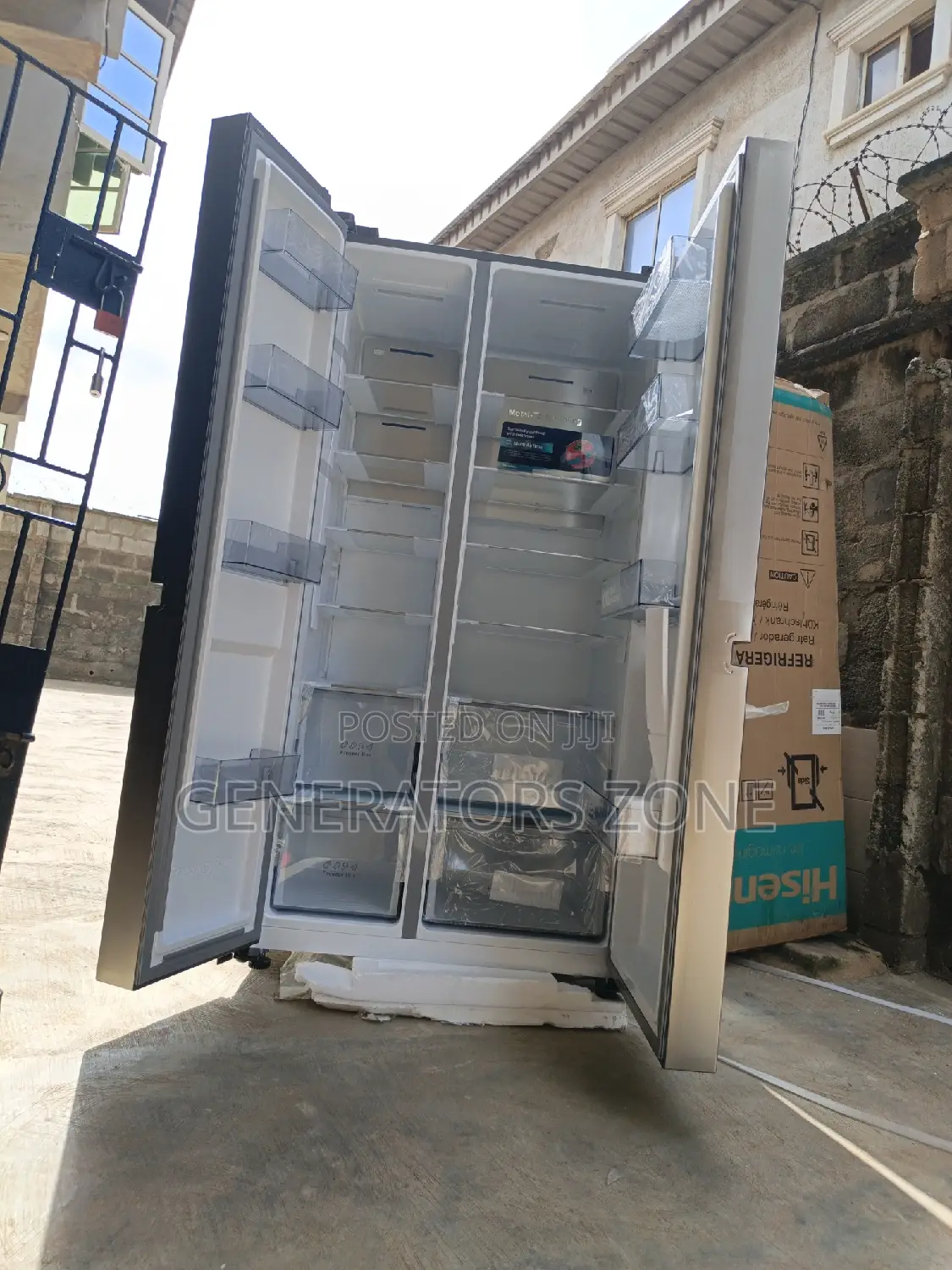 Side by Side With Style--Hisense 87ws, 634l Capacity