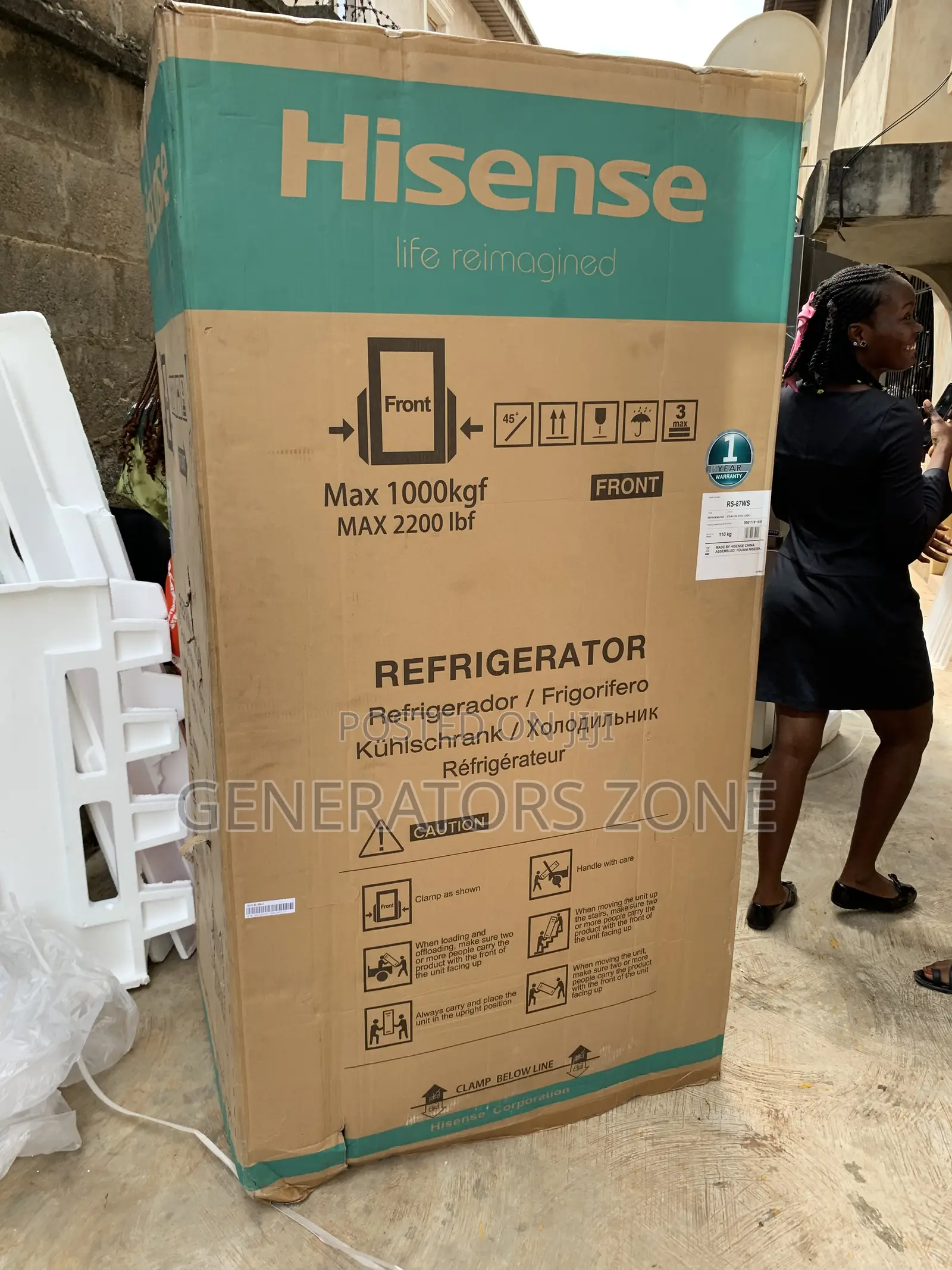 Refrigeration, Reinvented Hisense 87ws 634l