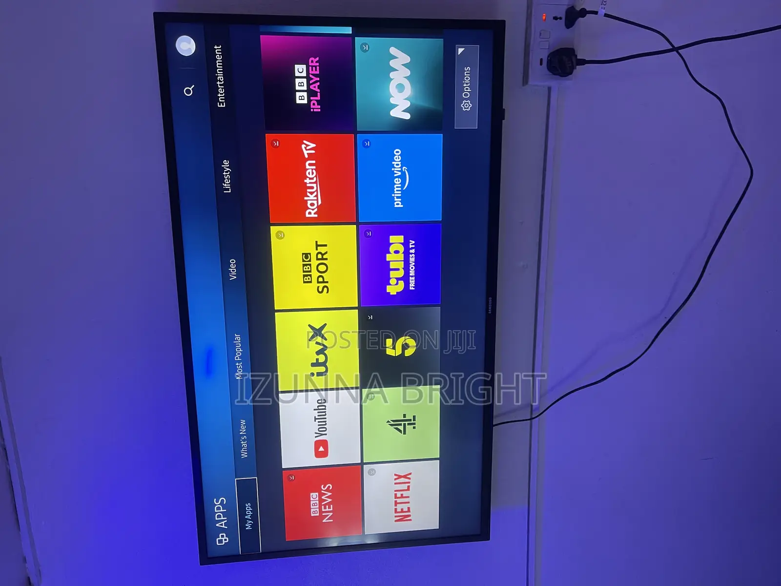 Neatly Uk Used Full Smart Samsung 43inch Tv