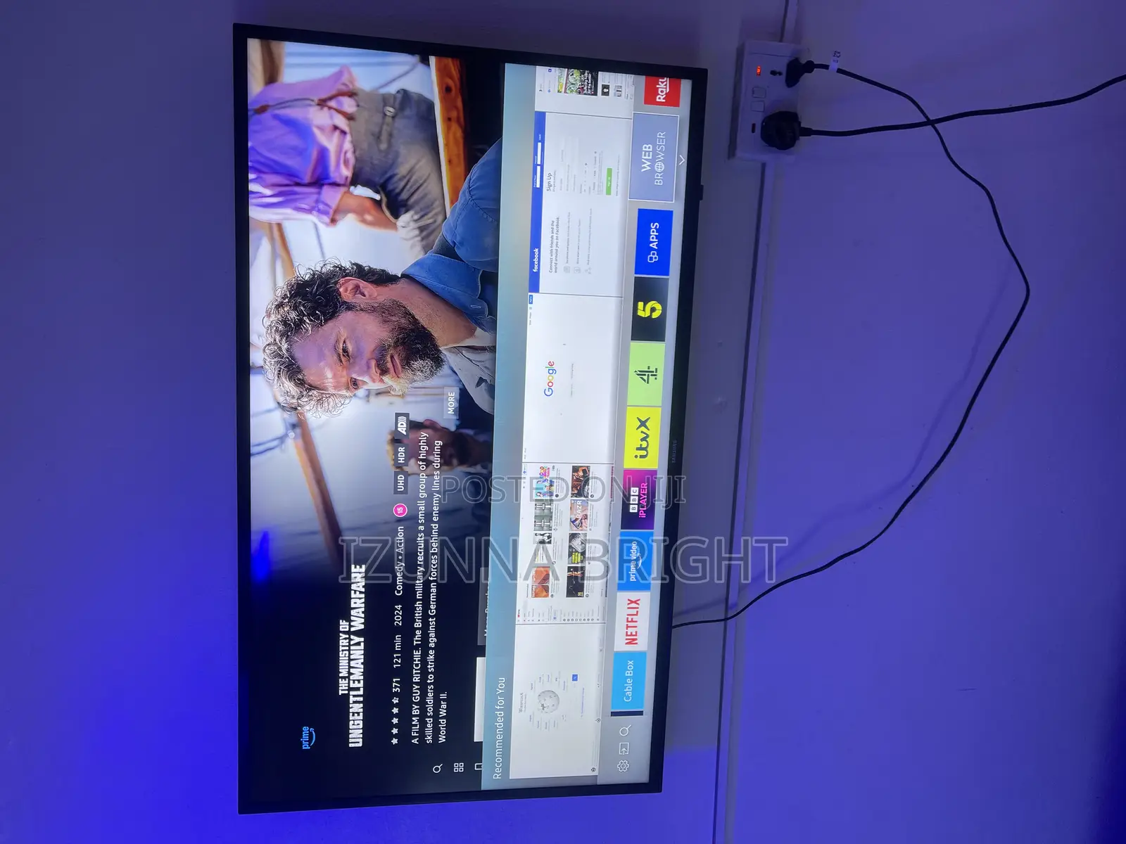 Neatly Uk Used Full Smart Samsung 43inch Tv