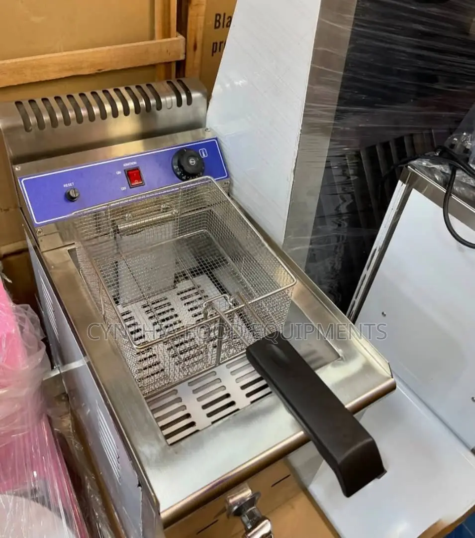 18l Industrial Gas Deep Fryer With Tap