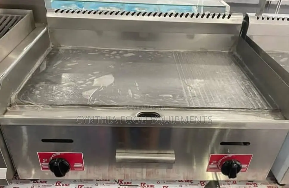 Table Top Gas Griddle Rough and Smooth