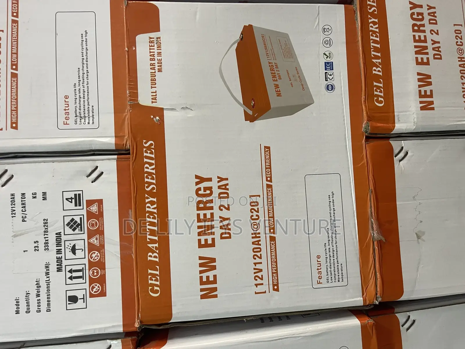 120ah New Energy Dry Cell Battery