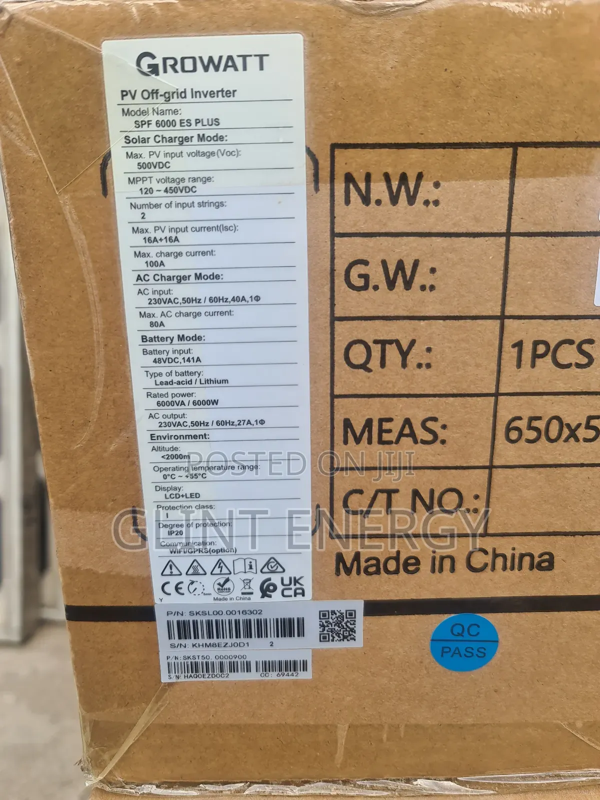 6kva 48v Good Hybrid Inverter