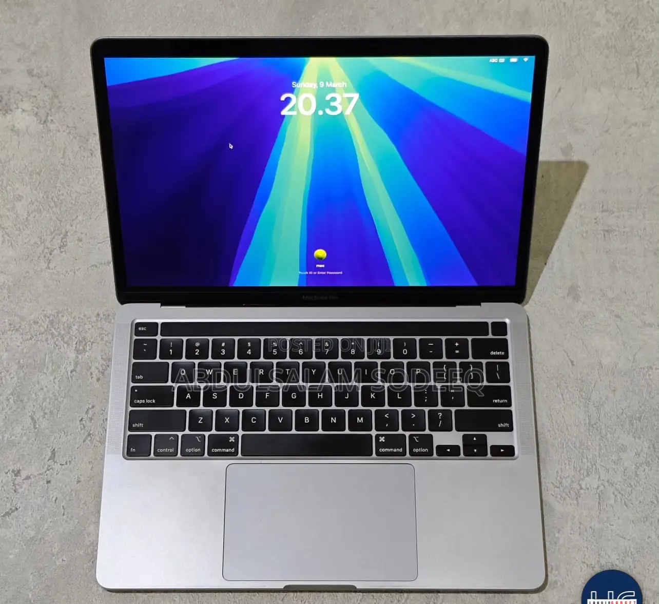 Laptop Apple MacBook Pro 2019 16GB Intel Core I7 SSD 512GB