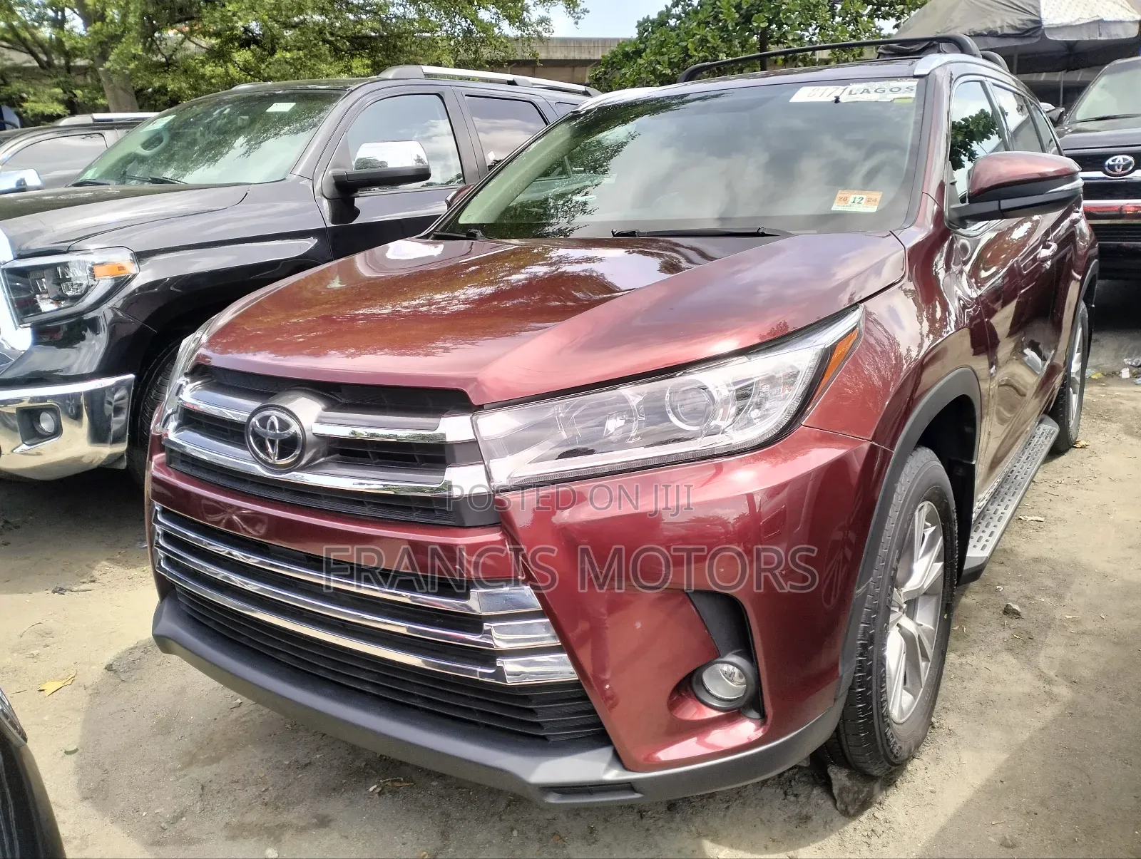 Toyota Highlander 2015 Red