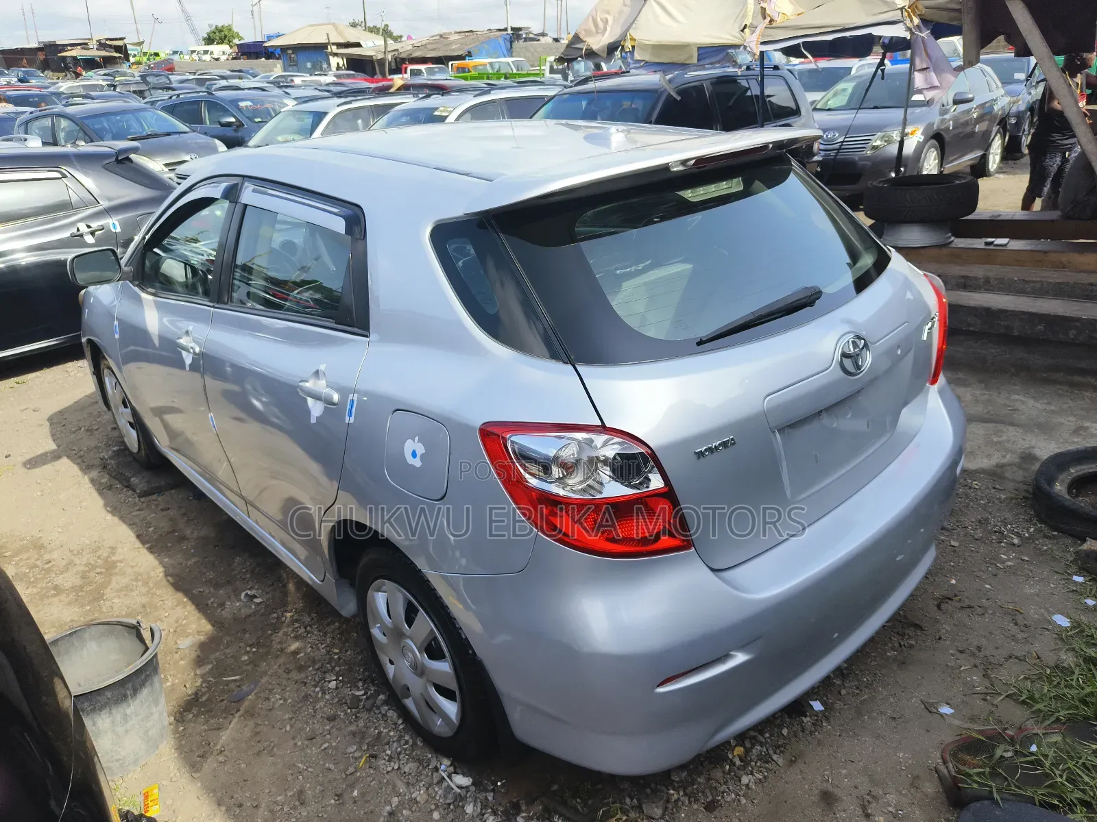 Toyota Matrix S Hatchback AWD (2.4L 4cyl 4A) 2012 Silver