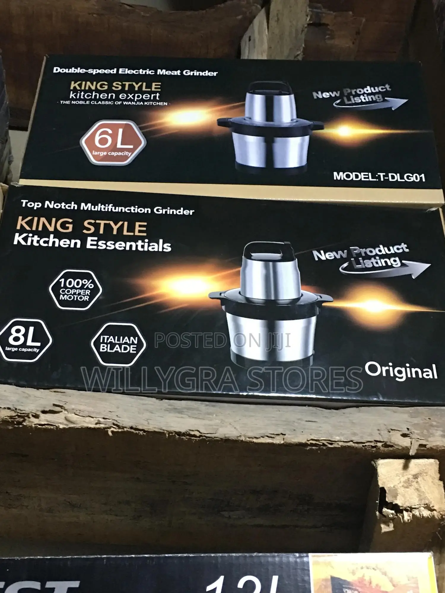 King Style 8l Stainless Steel Food Processor $ Meat Grinder