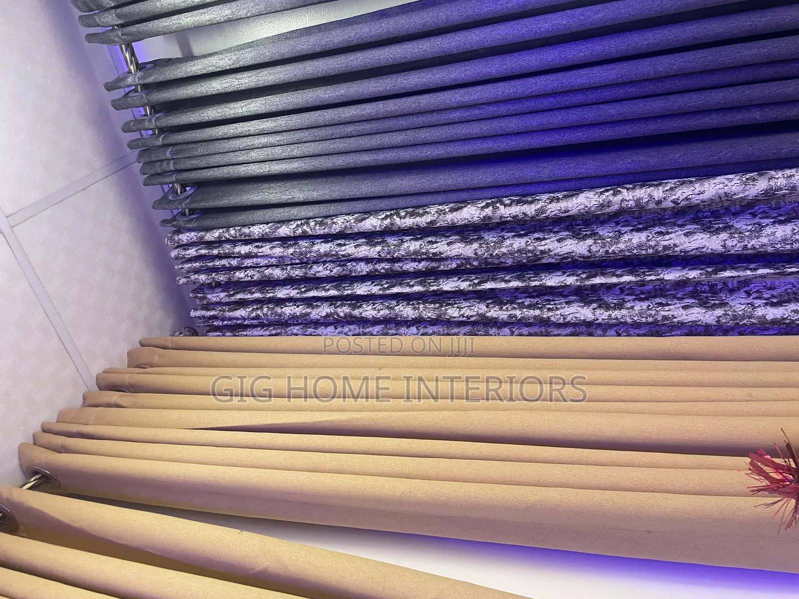 Premium Luxury Curtains Assembly