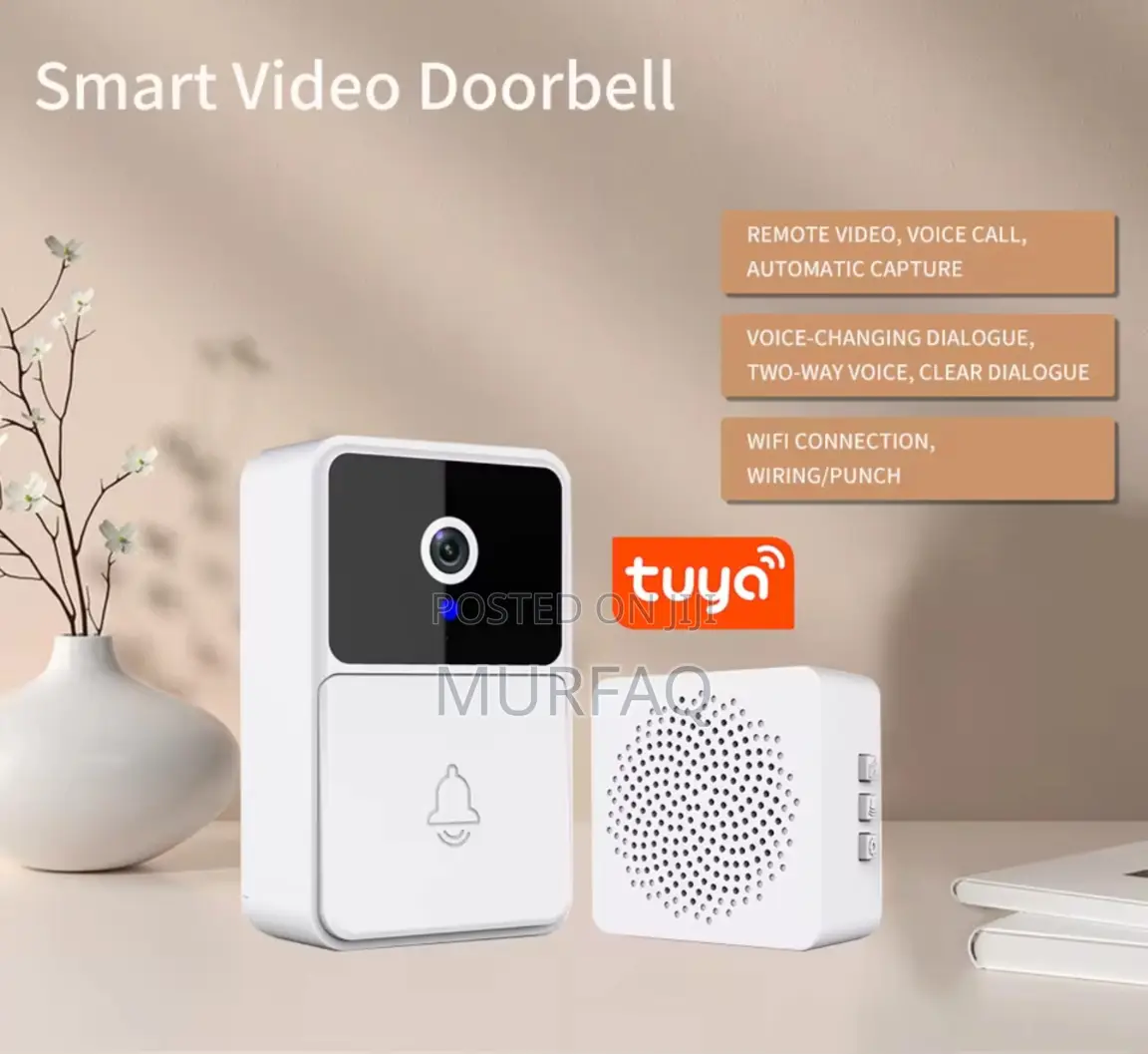Tuya Smartlife Wifi Video Doorbell Smart Home Door Bell