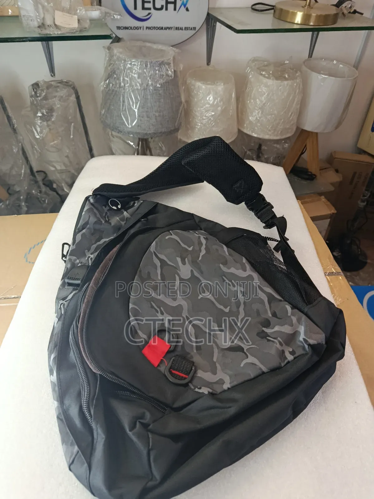 Anti Theft Crossbody Bag Waterproof Backpack for Men Women