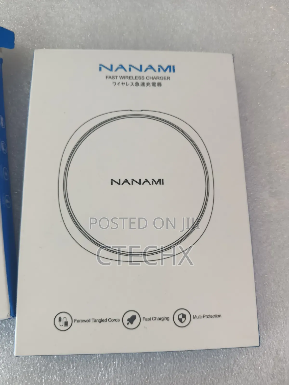 Namani Wireless Charger for iPhone , Samsung. Fast Wireless Charging