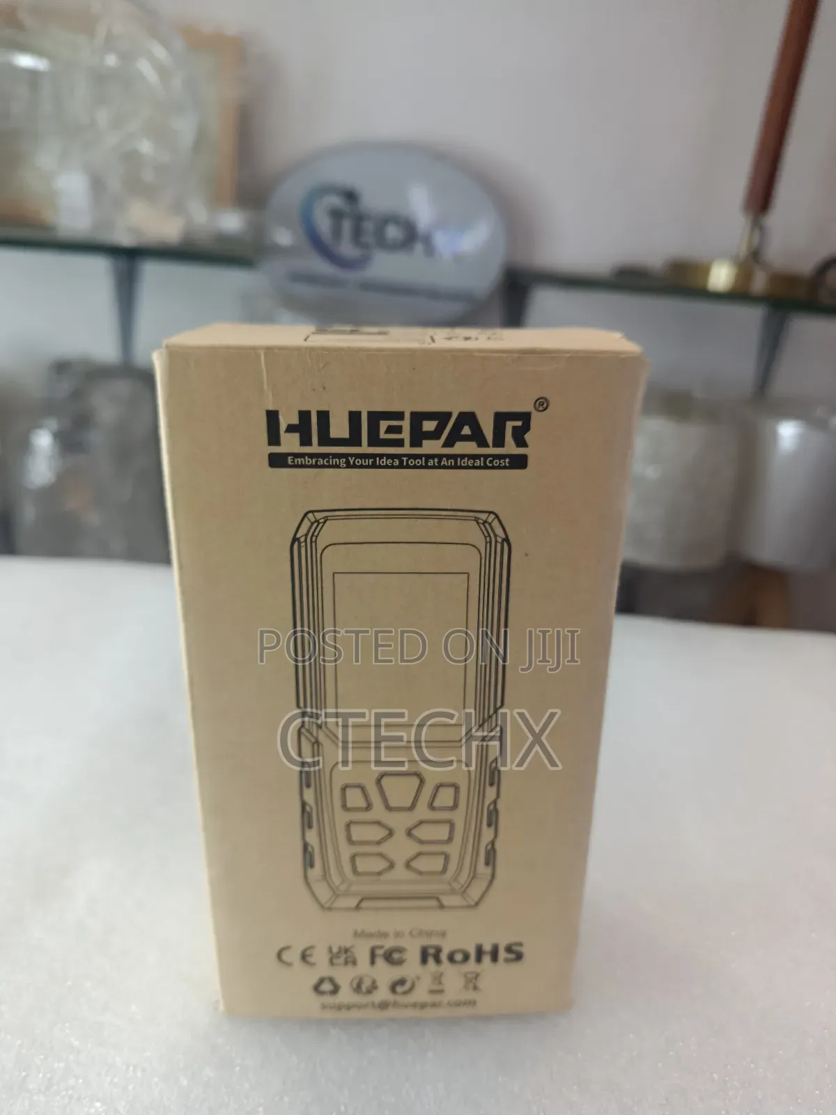 Huepar Laser Distance Measure Device 70m/393ft. Waterproof