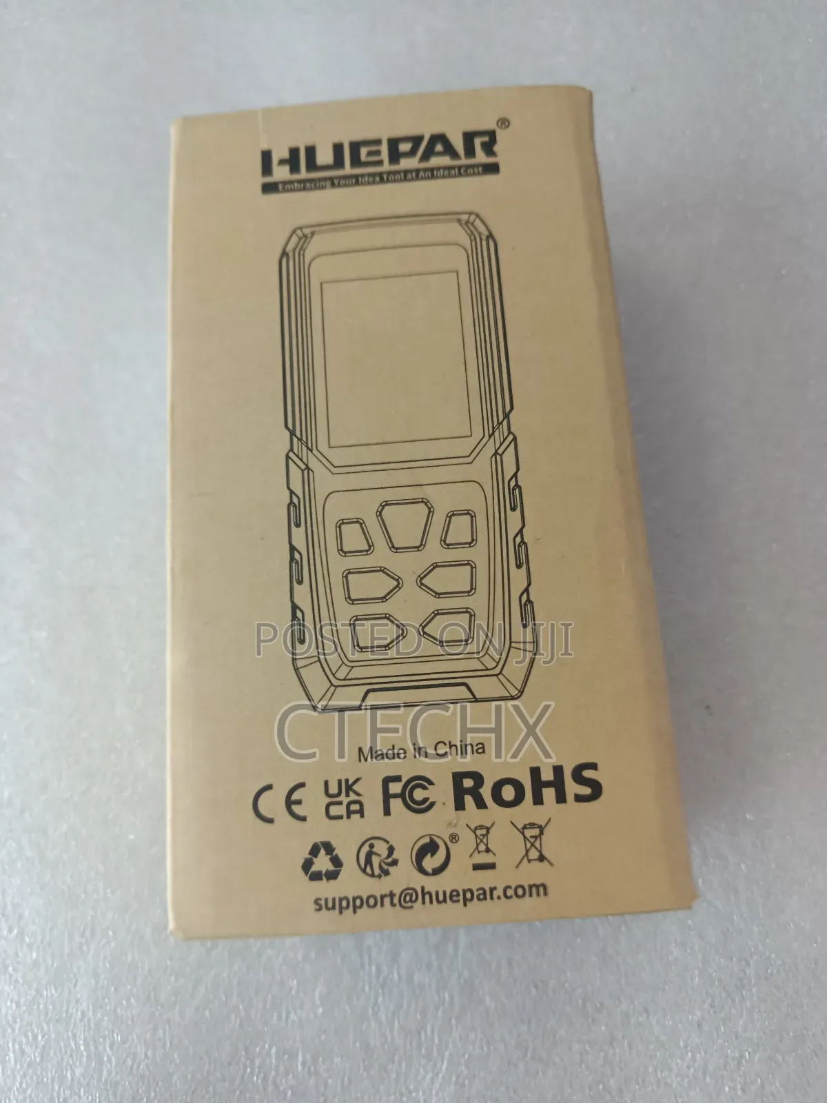 Huepar Laser Distance Measure Device 70m/393ft. Waterproof