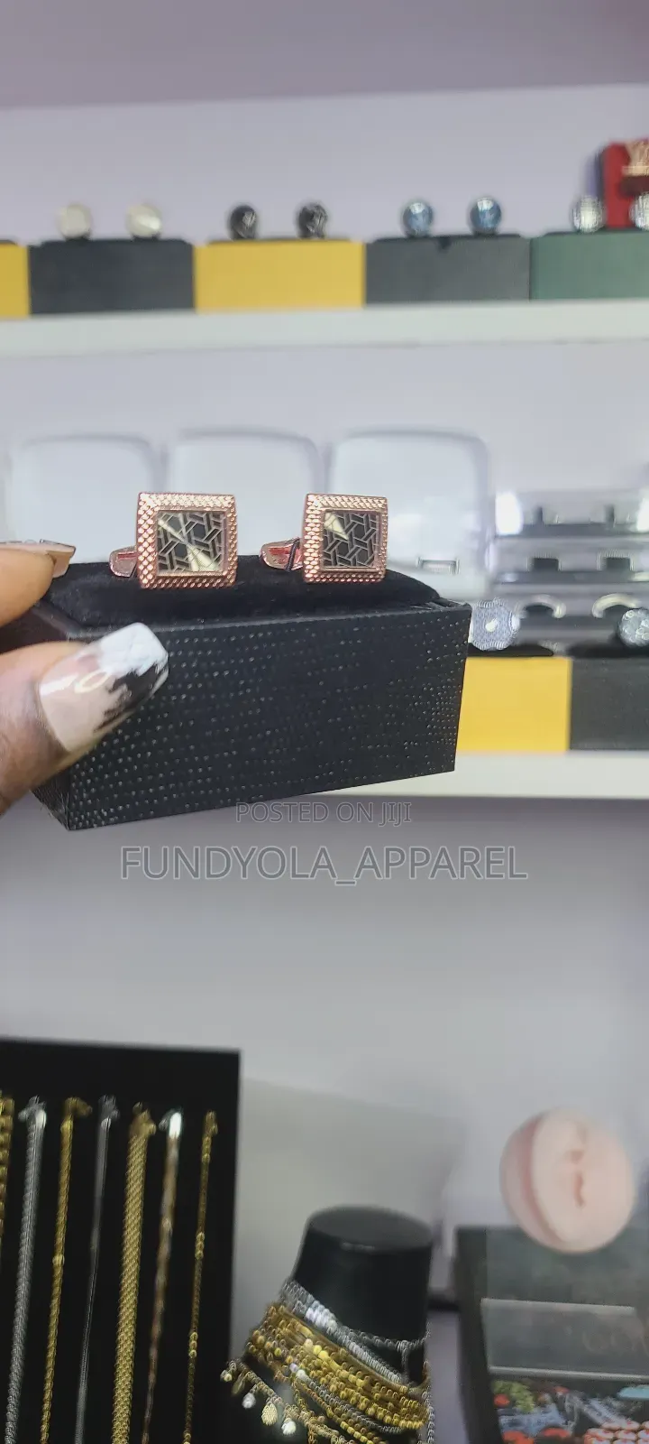 Rosegold Cufflinks