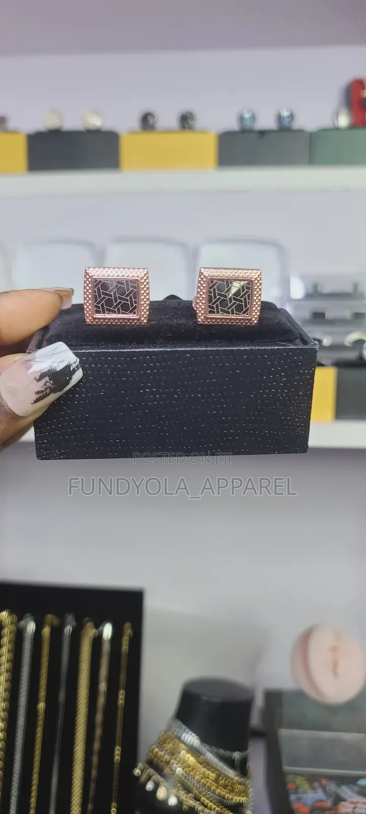 Rosegold Cufflinks