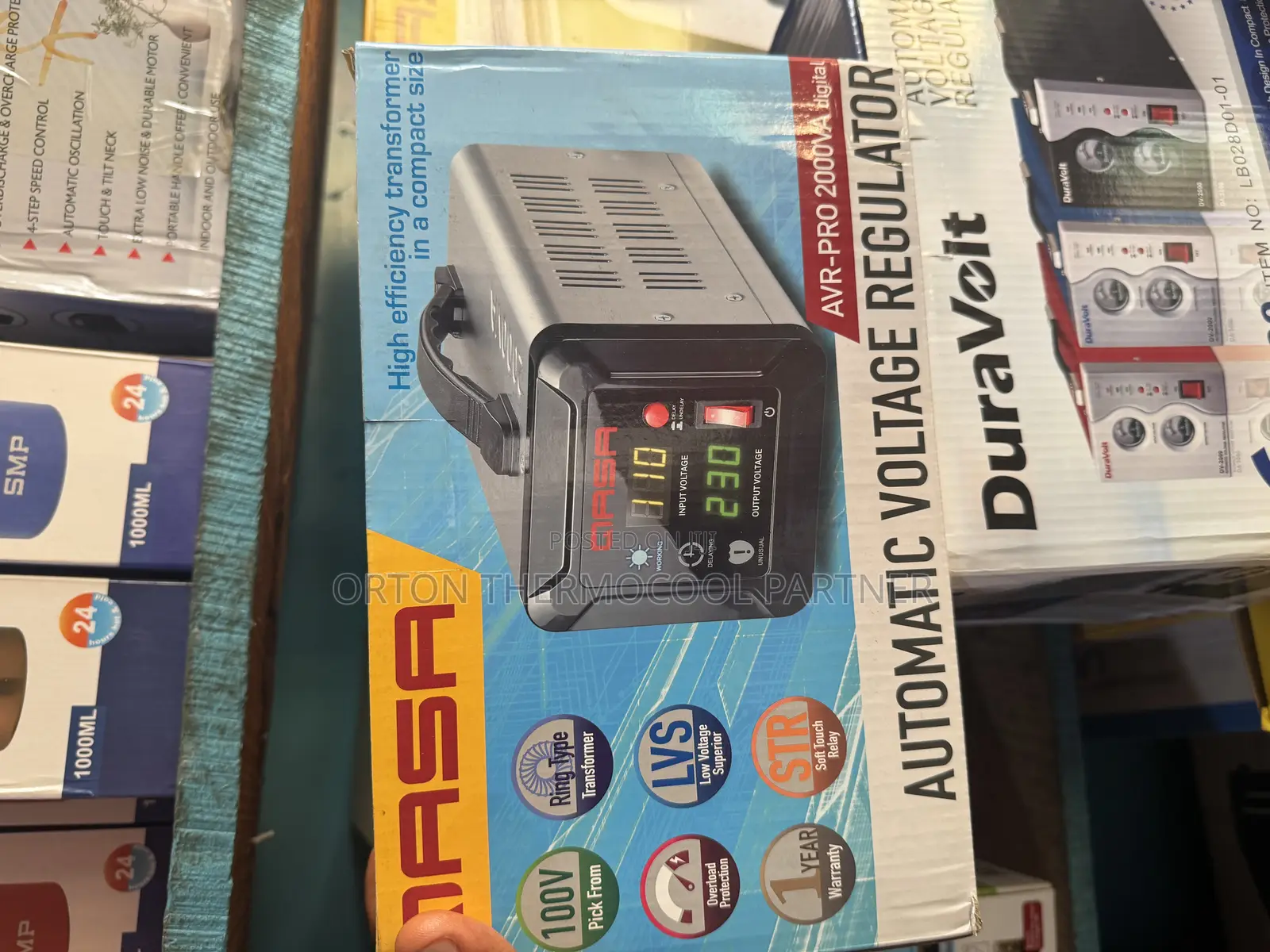 Qasa/Century/Duravolt Stabilizers 2kva