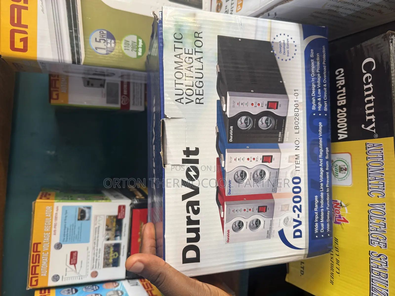 Qasa/Century/Duravolt Stabilizers 2kva