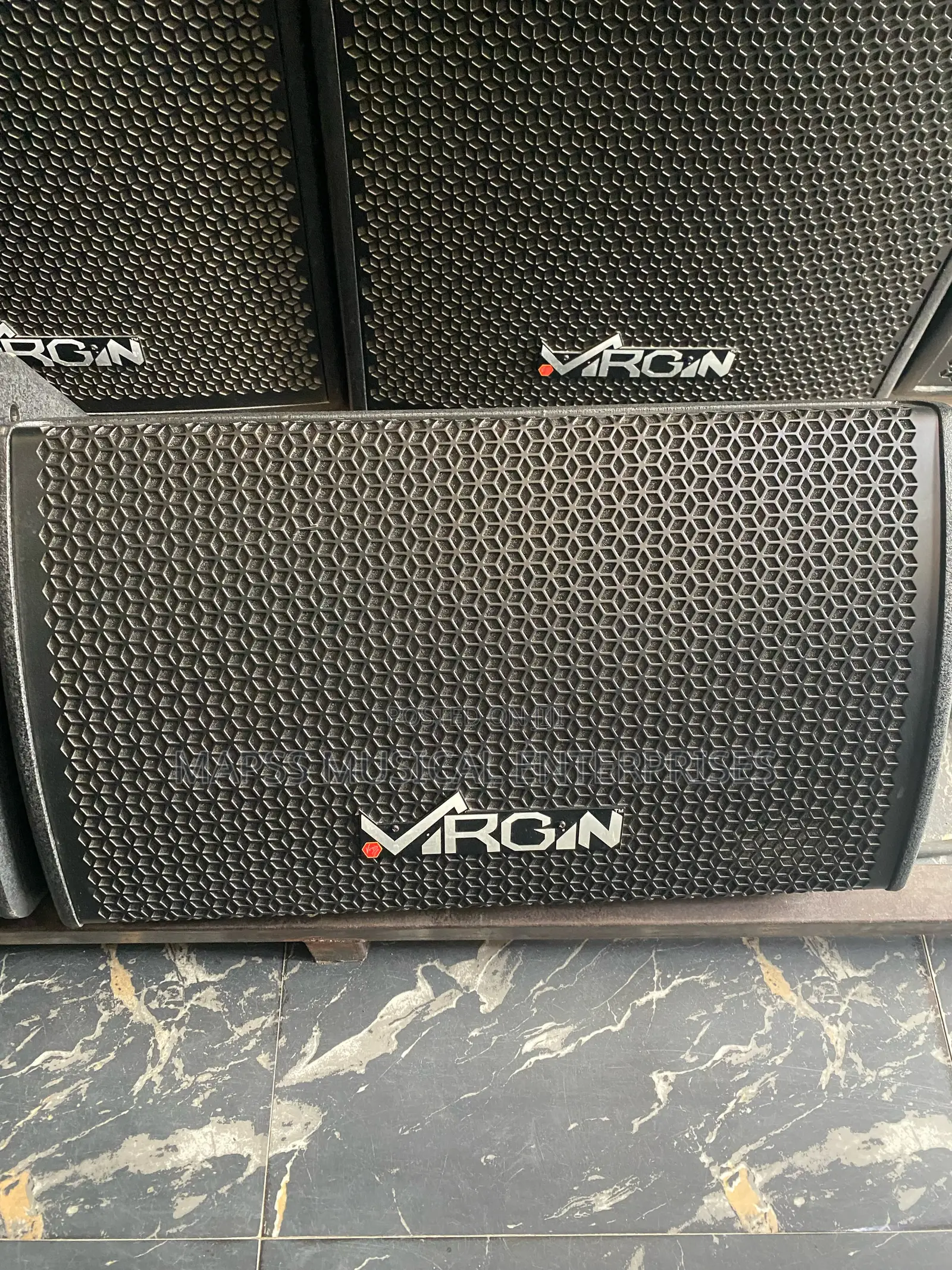 Virgin PLX-215 Dual 15-Inch Two-Way Passive Speaker System.