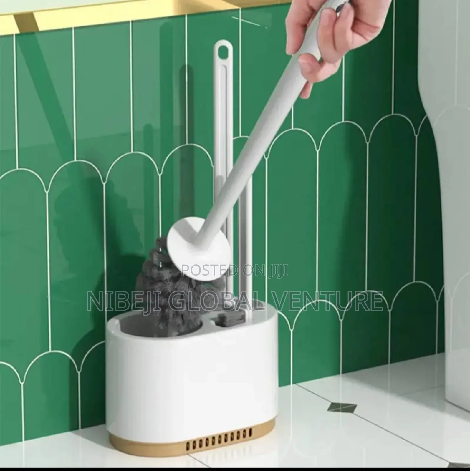Toilet Brush Silicone Free Wall