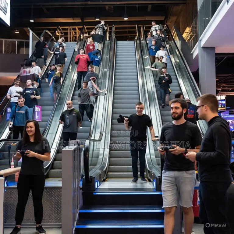 Escalators Are Cleaned and Maintained