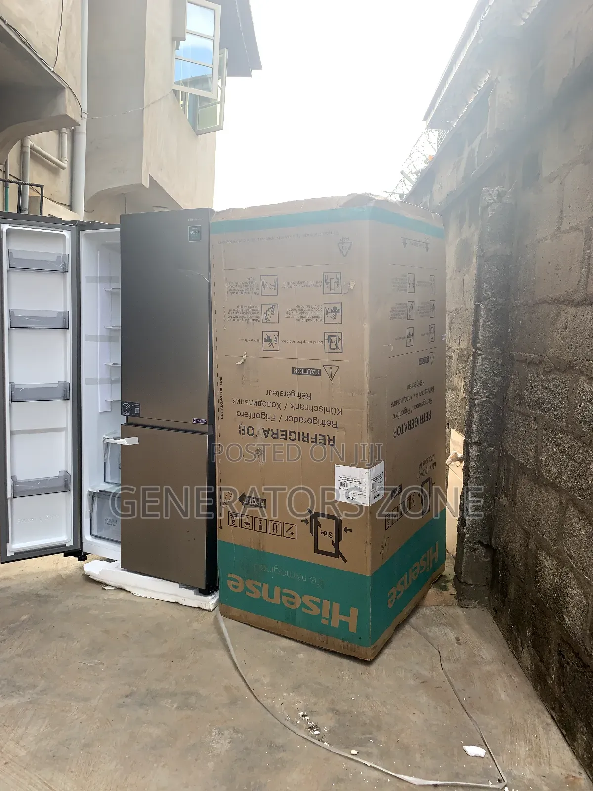Hisense 87ws--634l of Organized Cooling Excellence