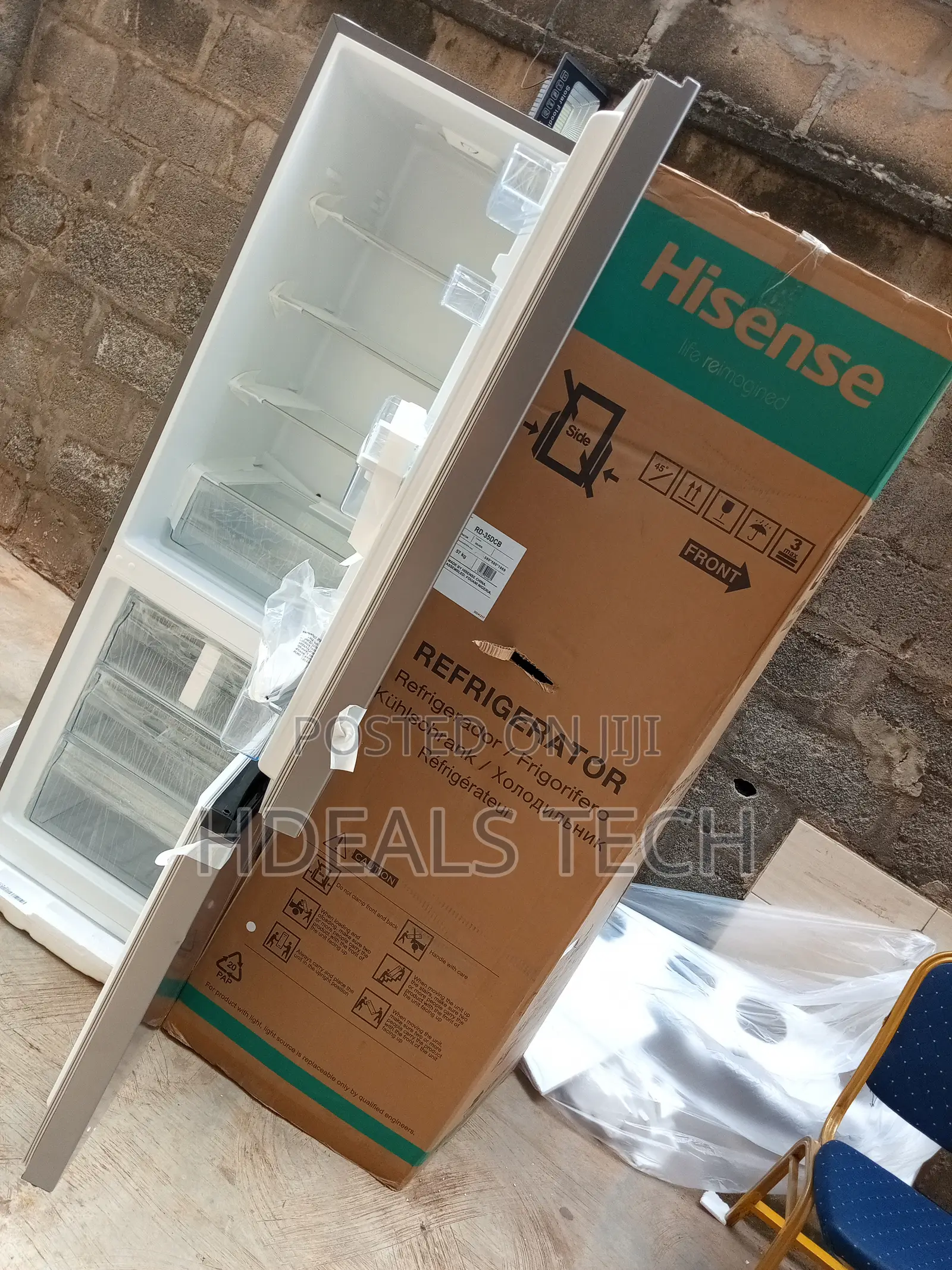 Refresh With Hisense-Rd-35dcb 264l Fridge With Water Dispens