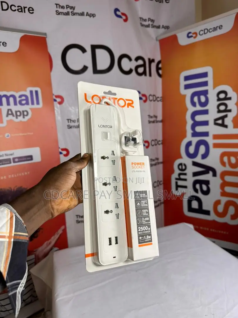 Pay Small Small Lontor Power Extension On Cdcare.App