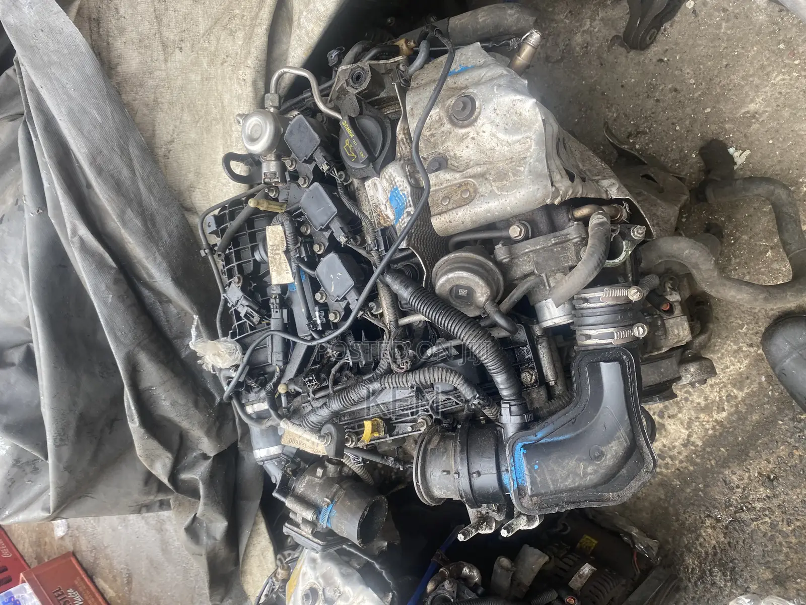 Ford Focus Engine Turbo 3 Cylinder 1.0l 2014 Direct Tokunbo