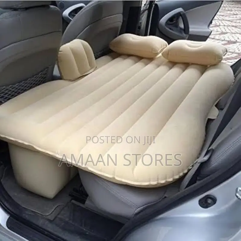 Inflatable Car Sofa With Pillows Auto Pump