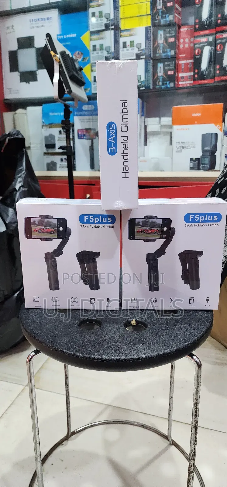 F5plus 3axis Foldable Phone Gimbal