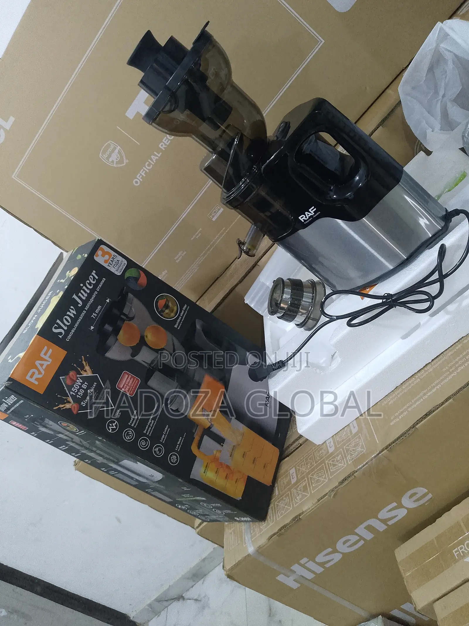 Slow Juicer Machine - Raf - Low Noise Juicer