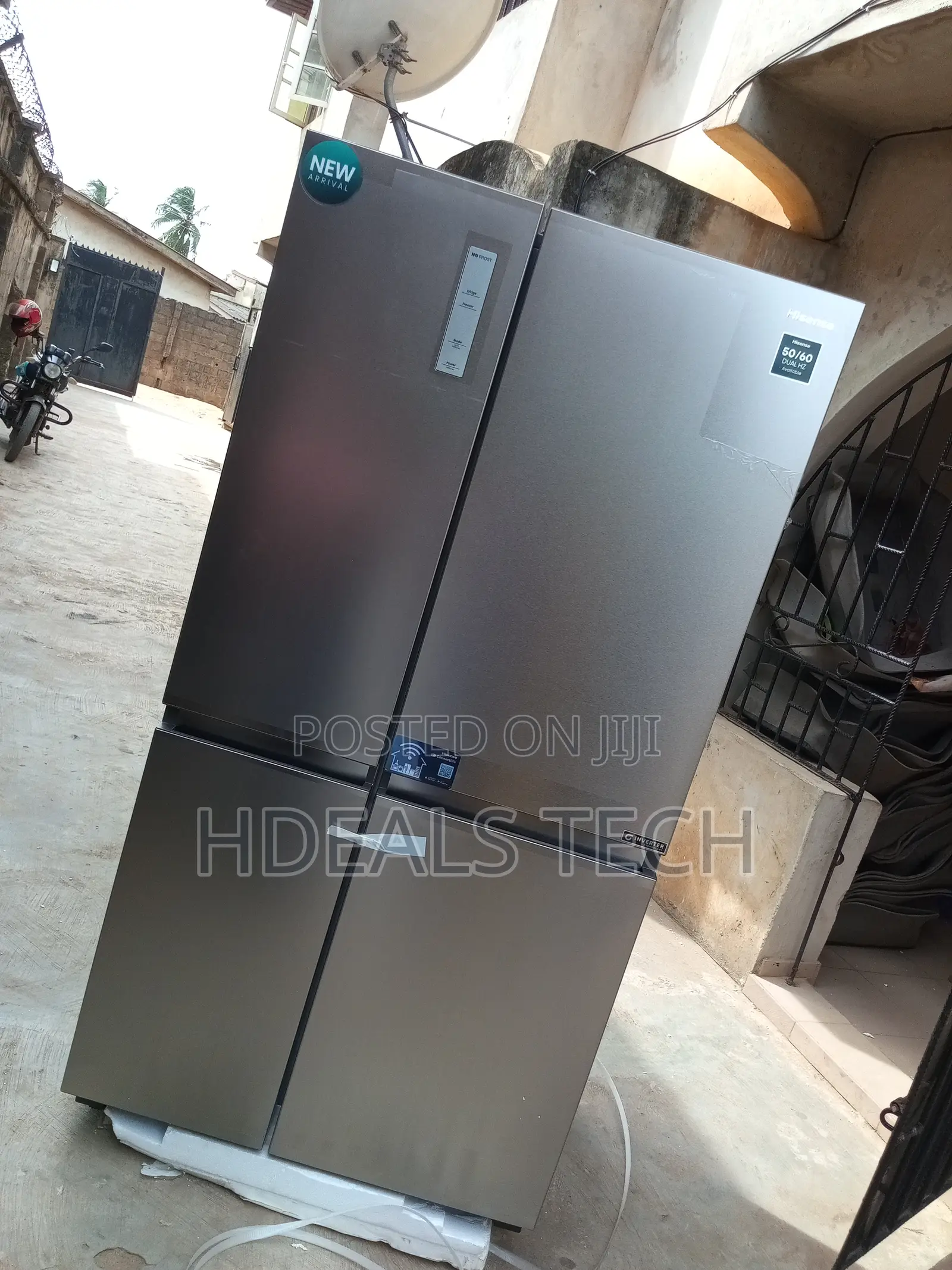 Hisense Rs-87ws–634l Inverter Refrigerator for Modern Homes