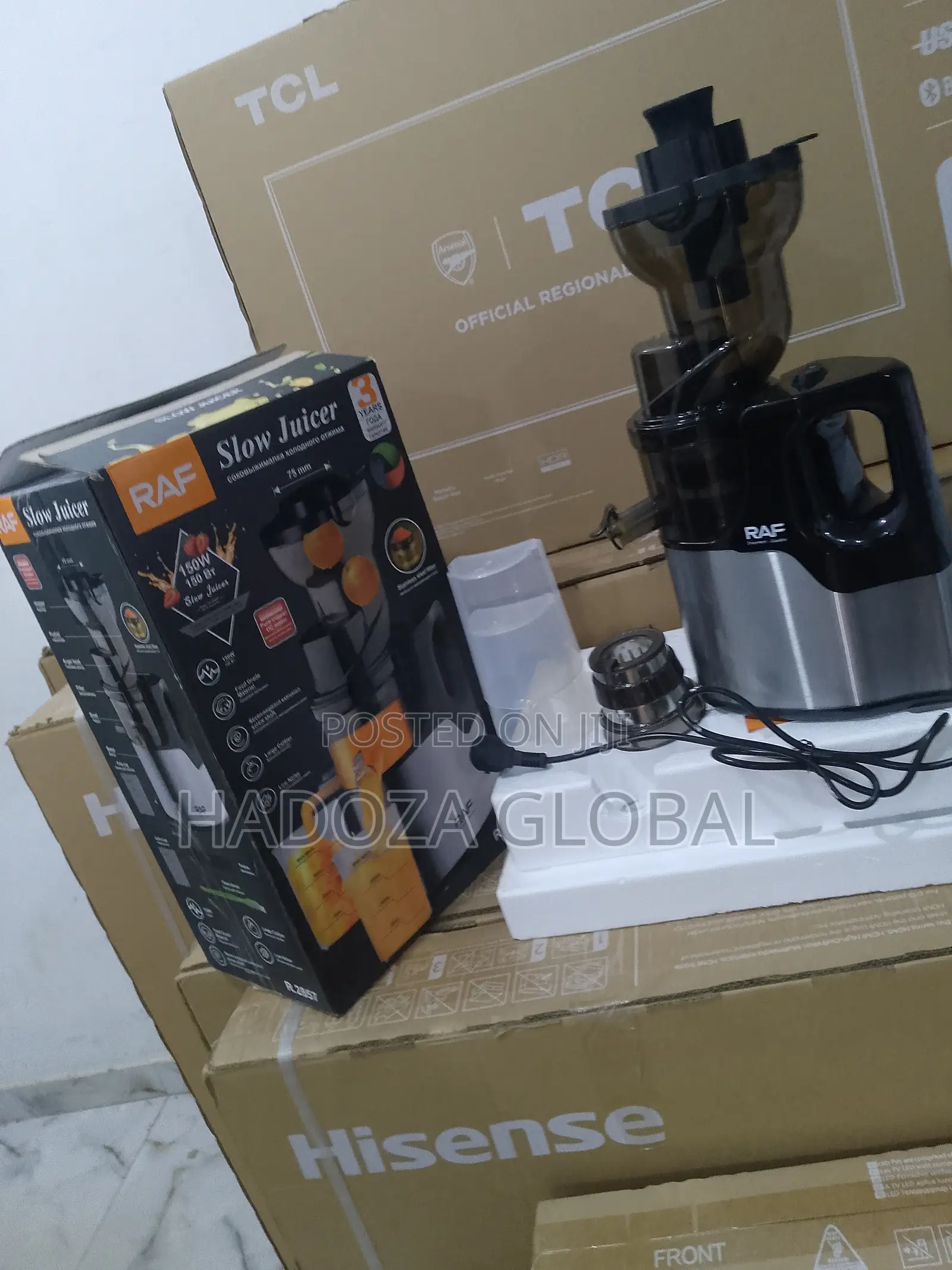 Raf Juice Maker - Slow Juicer - Fruits & Vegetables