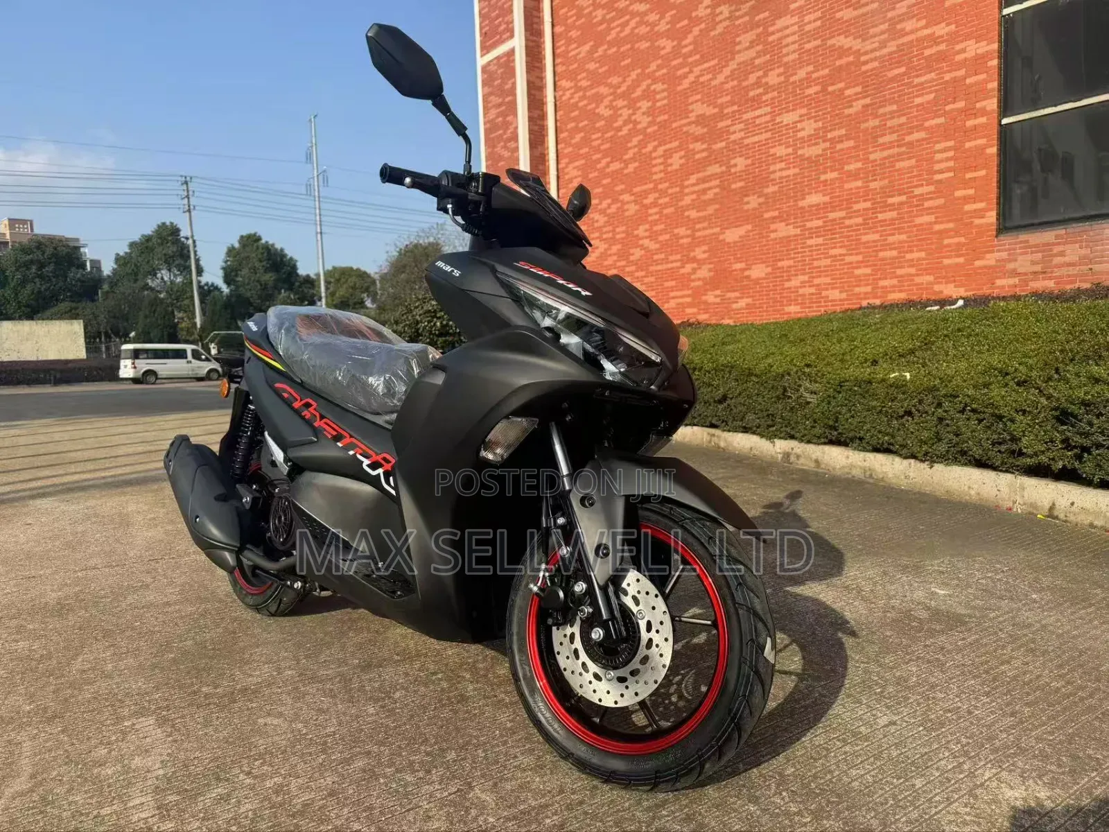 New Motorcycle 2025 Black