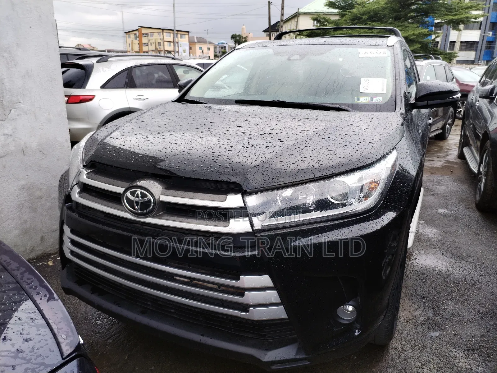 Toyota Highlander XLE 4x4 V6 (3.5L 6cyl 8A) 2017 Black