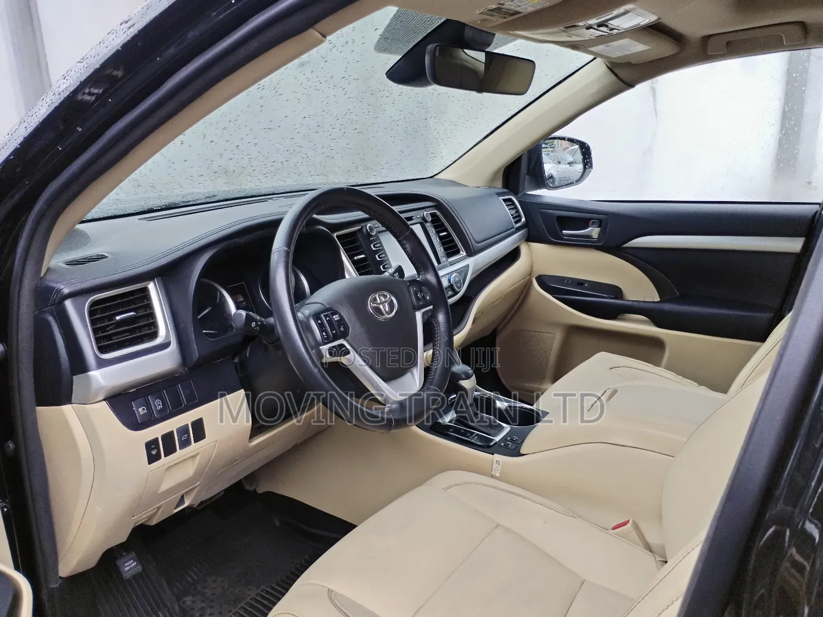 Toyota Highlander XLE 4x4 V6 (3.5L 6cyl 8A) 2017 Black