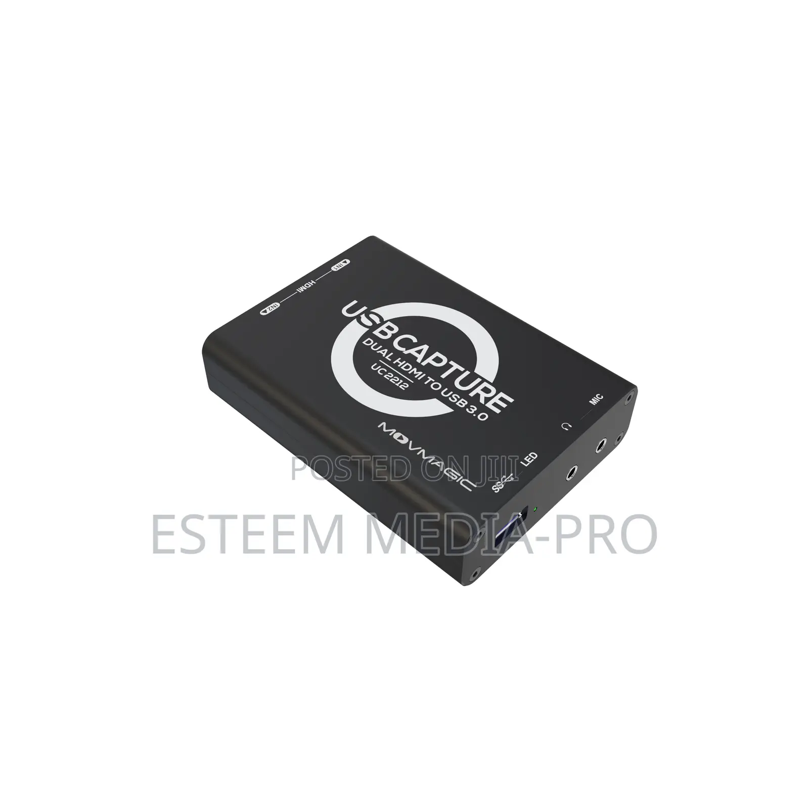 Movmagic Uc2212 Double Hdmi to Usb3.1 Video Capture