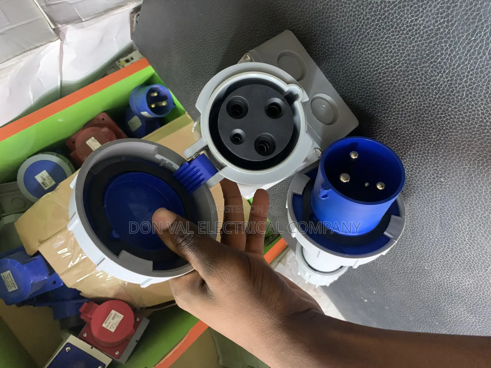 63ampsx3pins Abb Industrial Socket