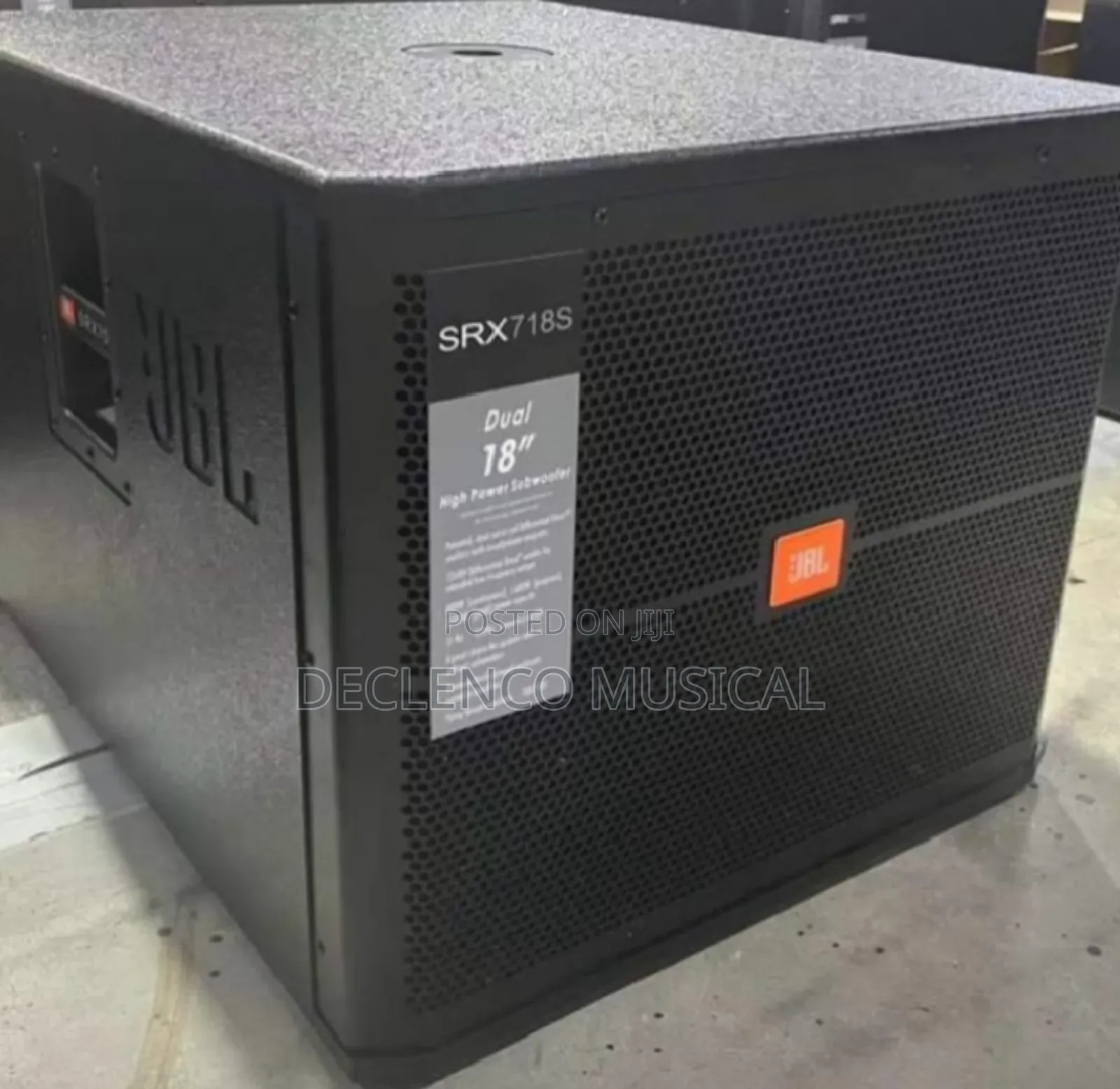 JBL 18 Inches Single Acoustic Sub