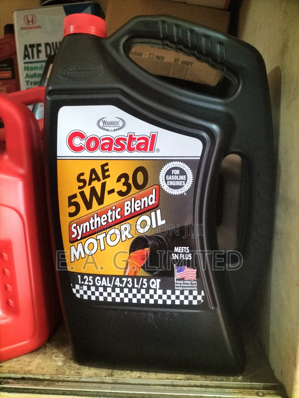 Coastal Sae 5w-30 Synthetic Blend Motor Oil
