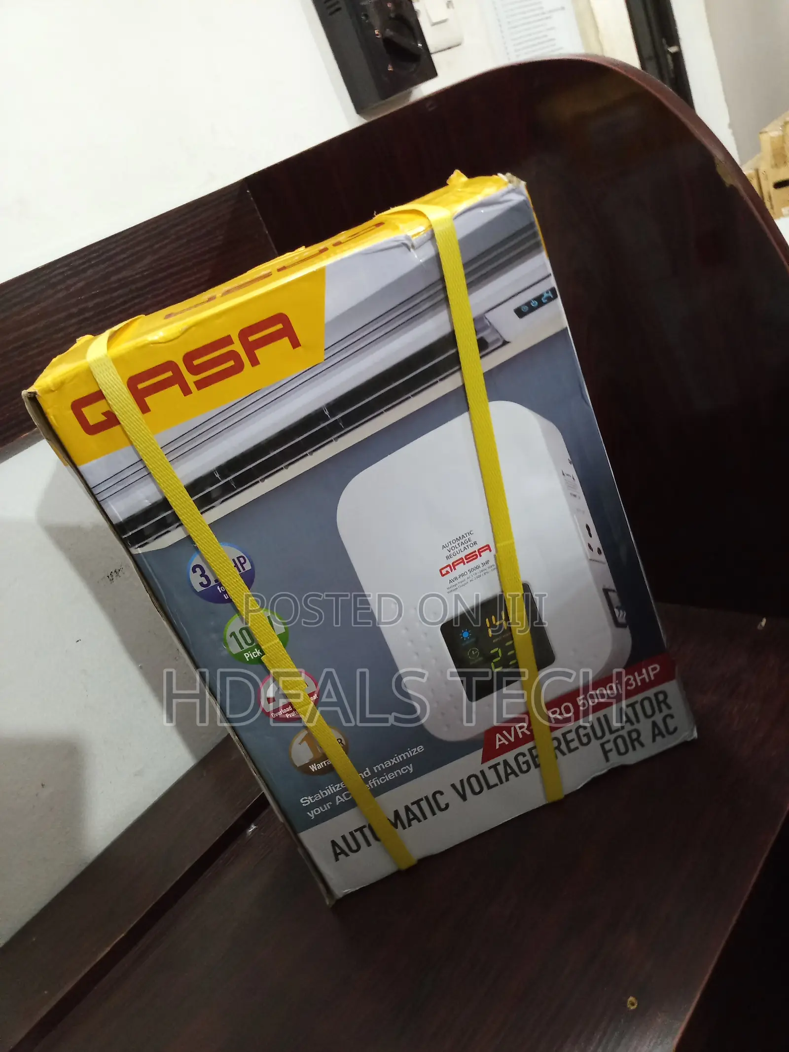 Qasa Avr-Pro 5000–Essential Wall Stabilizer for Large Units