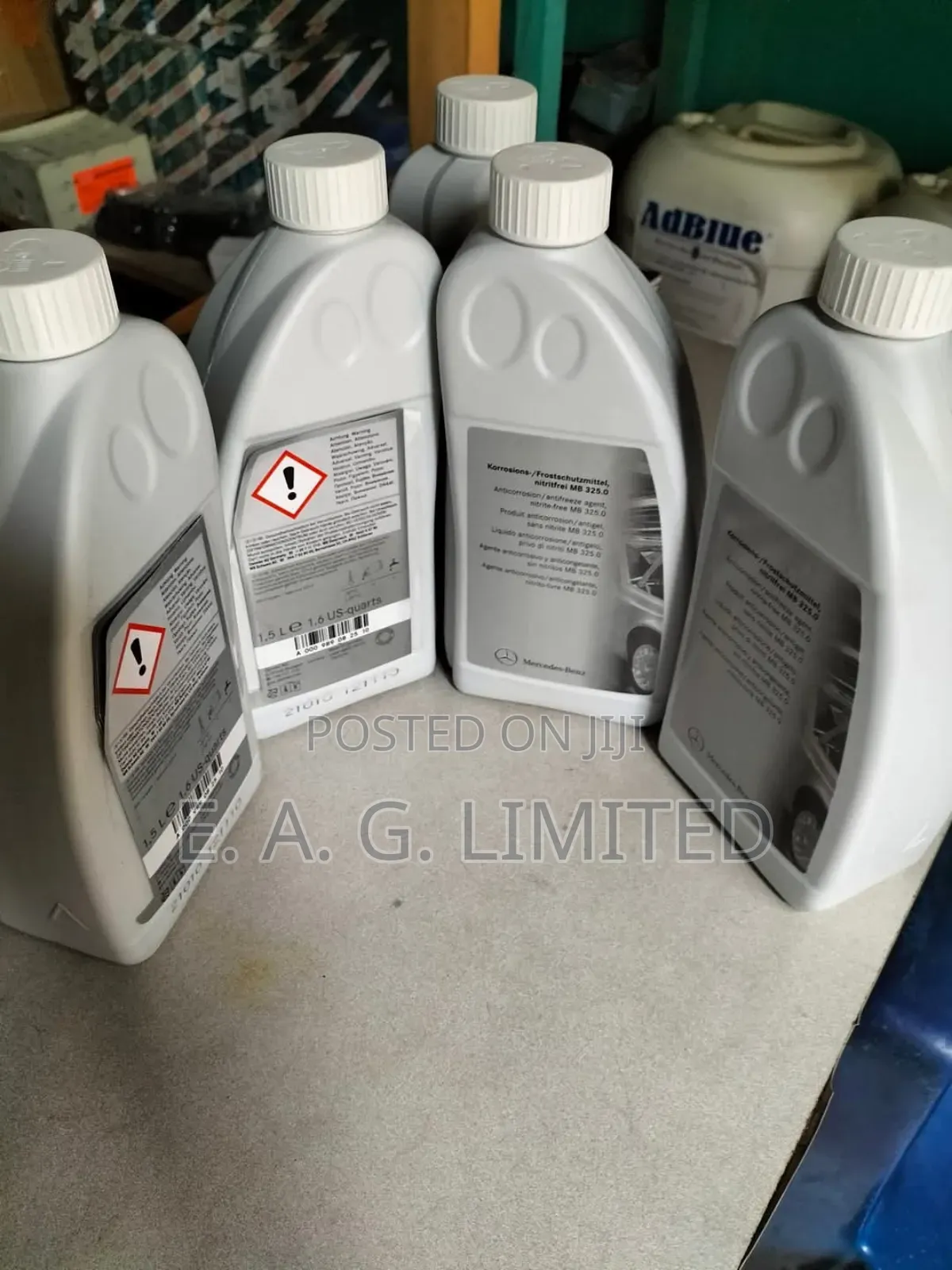 Mercedes-Benz Coolant/Antifreeze (Blue).