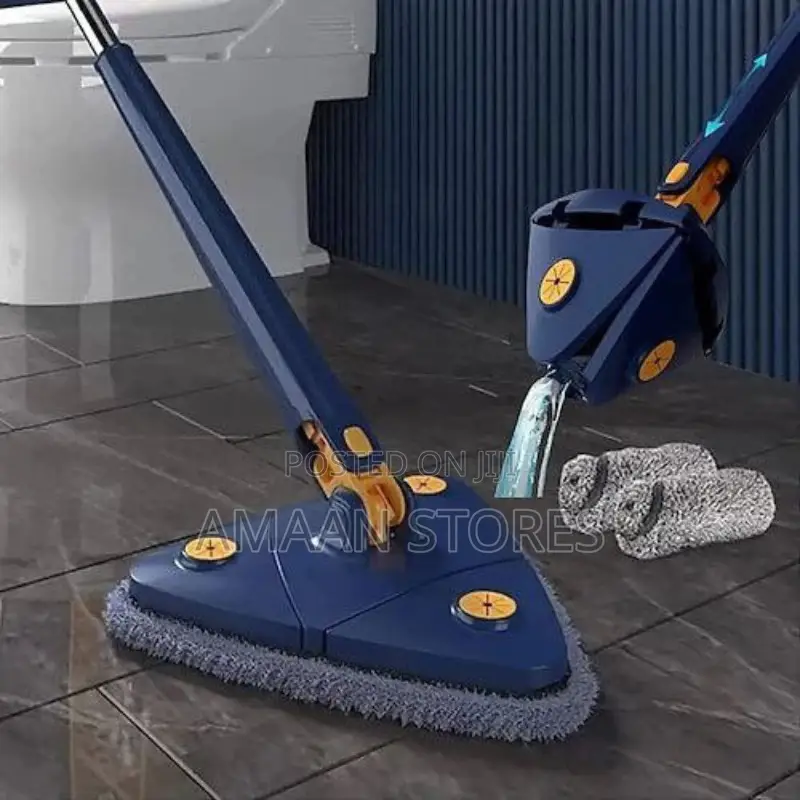 360° Triangle Mop – For Glass, Floors Walls