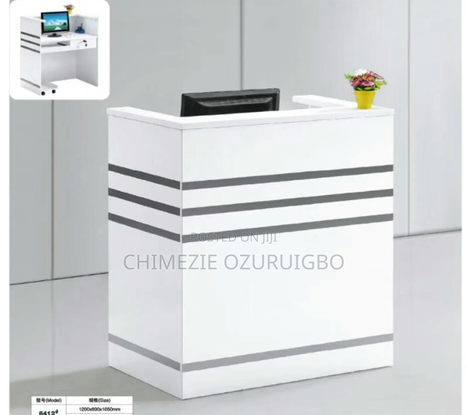 1 Meter and 1.2 Meters Reception Table/Desk