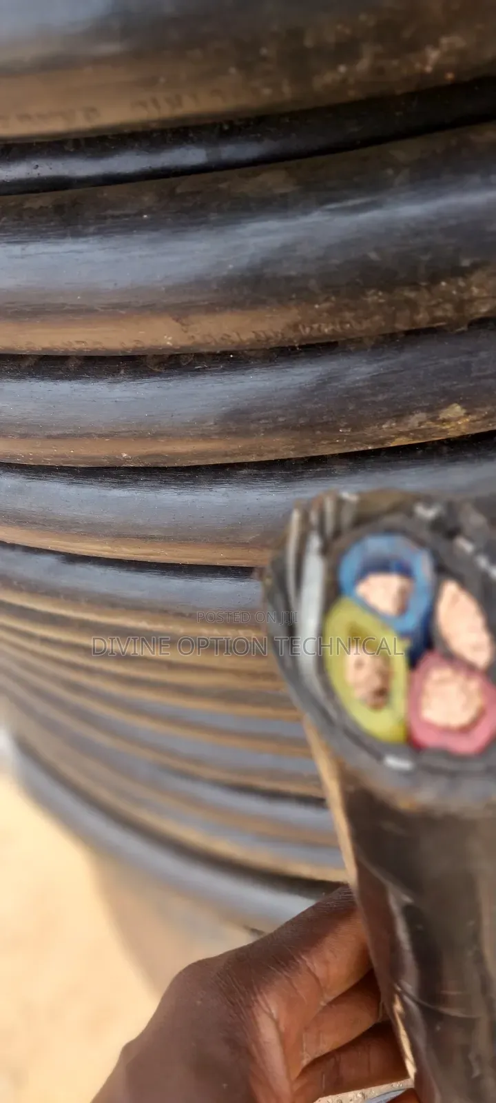 95mm2 4-Core Armoured Power Cable – Made in Turkey