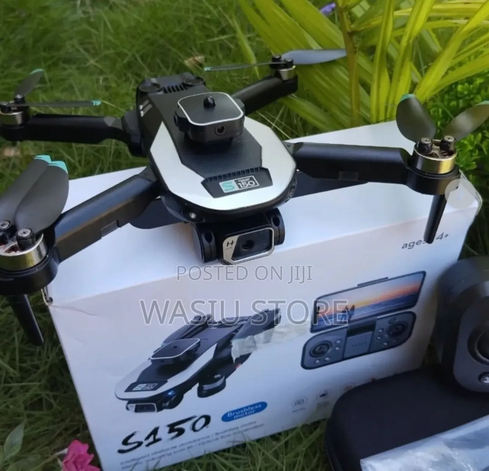 S150 Brushless Hd Drone With 2 Battery